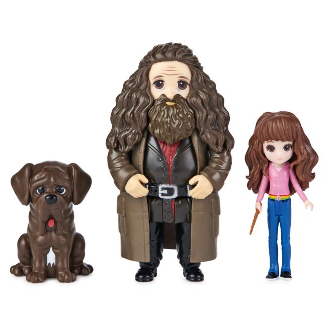 HARRY POTTER SET 2 FIGURINE RUBEUS HAGRID SI HERMIONE GRANGER VIV6061833