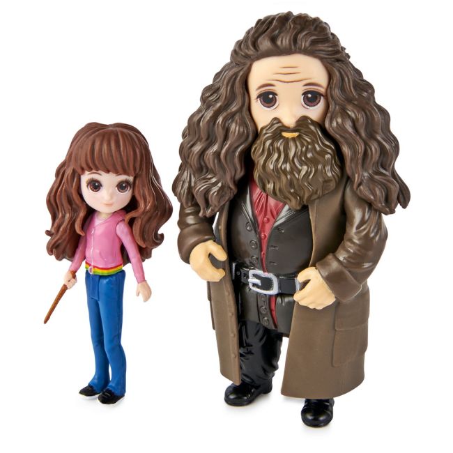 HARRY POTTER SET 2 FIGURINE RUBEUS HAGRID SI HERMIONE GRANGER VIV6061833