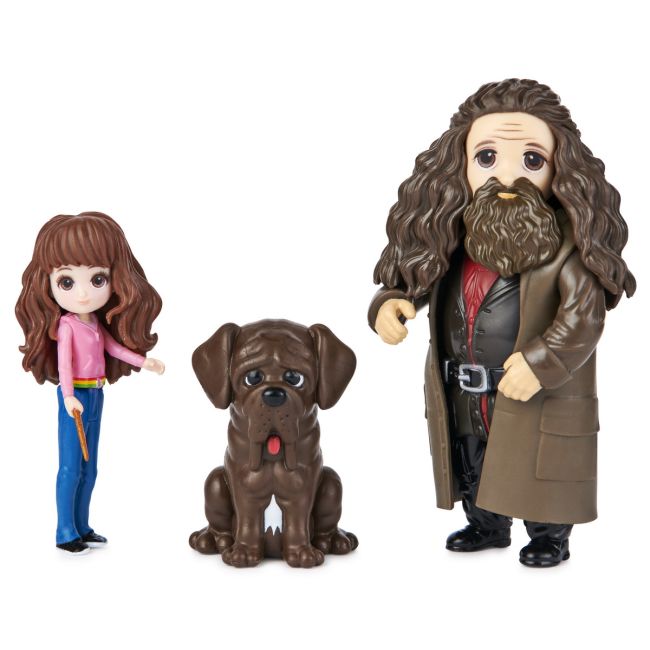 HARRY POTTER SET 2 FIGURINE RUBEUS HAGRID SI HERMIONE GRANGER VIV6061833