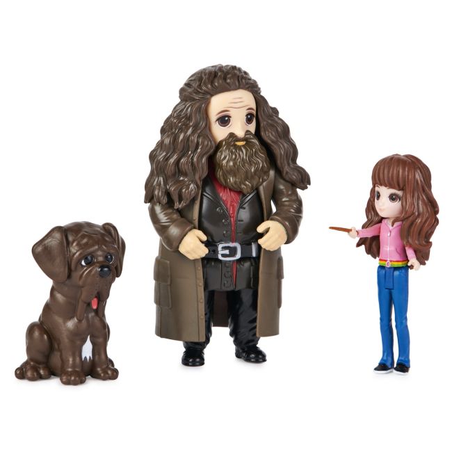 HARRY POTTER SET 2 FIGURINE RUBEUS HAGRID SI HERMIONE GRANGER VIV6061833