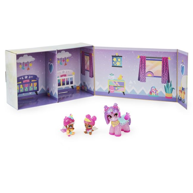 HATCHIMALS FIGURINE DE COLECTIE PIXIES RIDERS BABIES VIV6061657