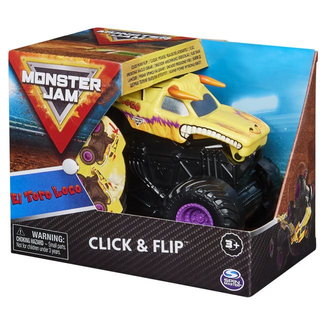 MONSTER JAM EL TORO LOCO SERIA CLICK FLIP SCARA 1 LA 43 VIV6044990_20130384