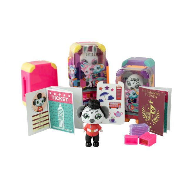 MY PASSPORT FRIENDS - PAPUSI SURPRIZA IN TROLERE COLORATE VIVWTPFS0102100