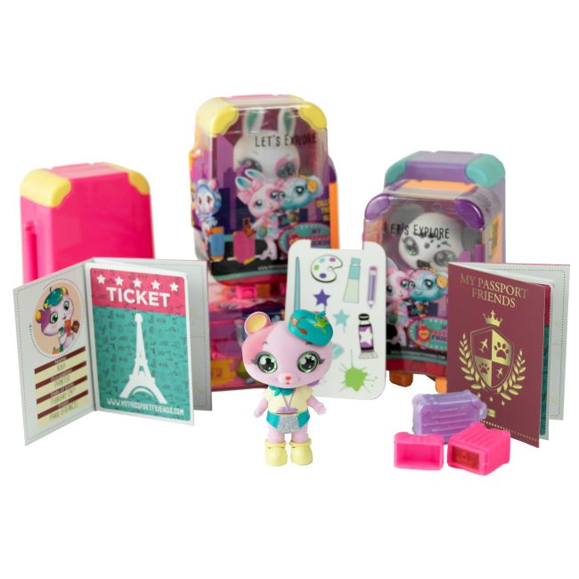 MY PASSPORT FRIENDS - PAPUSI SURPRIZA IN TROLERE COLORATE VIVWTPFS0102100