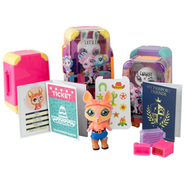 MY PASSPORT FRIENDS - PAPUSI SURPRIZA IN TROLERE COLORATE VIVWTPFS0102100
