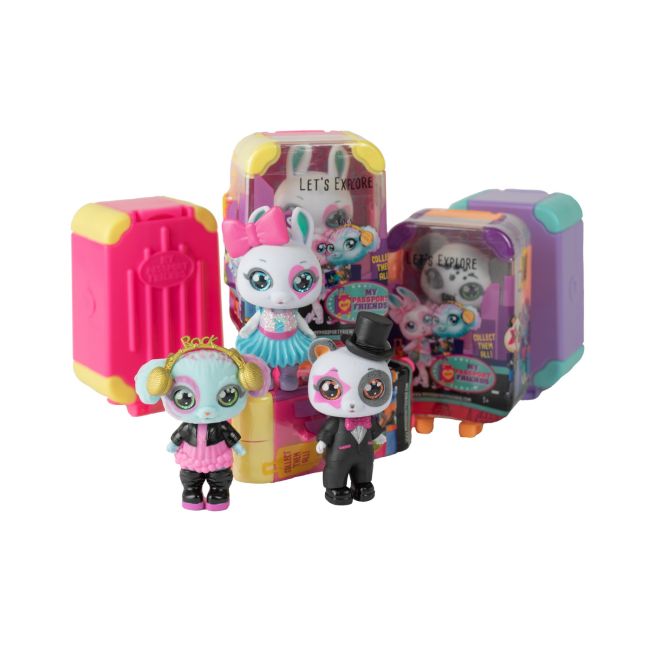 MY PASSPORT FRIENDS - PAPUSI SURPRIZA IN TROLERE COLORATE VIVWTPFS0102100