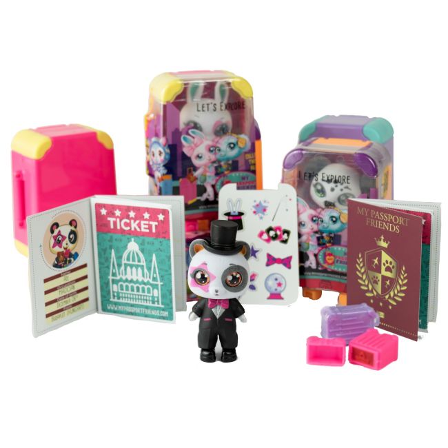 MY PASSPORT FRIENDS - PAPUSI SURPRIZA IN TROLERE COLORATE VIVWTPFS0102100