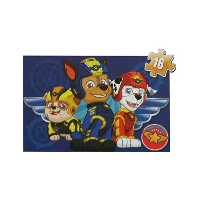 PATRULA CATELUSILOR PUZZLE 4IN1 DIN LEMN VIV6040049