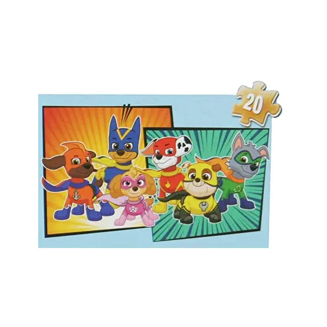 PATRULA CATELUSILOR PUZZLE 4IN1 DIN LEMN VIV6040049