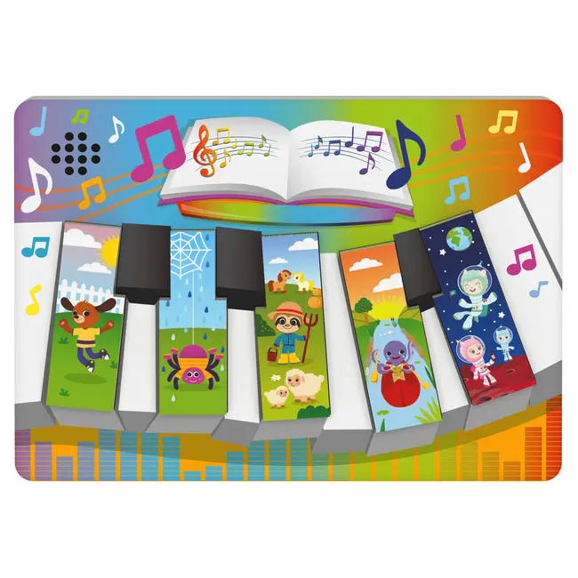 PUZZLE DIN LEMN IN FORMA DE PIAN CU SUNETE VIV6059753