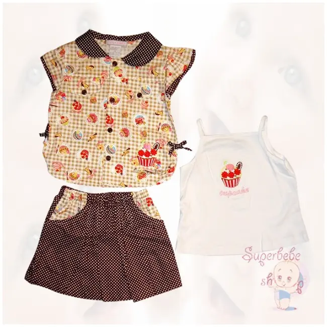 Costumas cu fustita - Cupcake - 9445