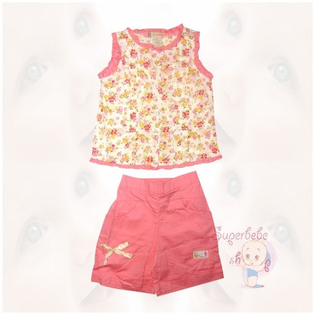 Costumas cu pantaloni scurti si bluzita - 5159