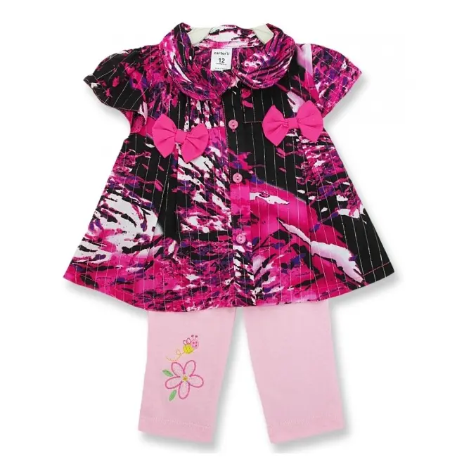 Rochita Pete de roz cu 2 fundite - Rochii fetite - MD7370.18-24 luni