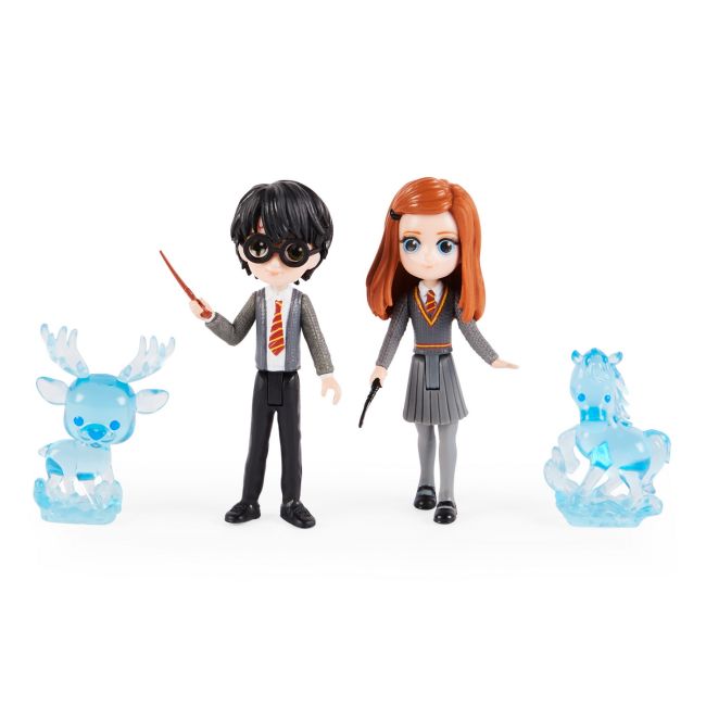 HARRY POTTER WIZARDING WORLD MAGICAL MINIS SET 2 FIGURINE HARRY POTTER SI GINNY WEASLEY VIV6063830