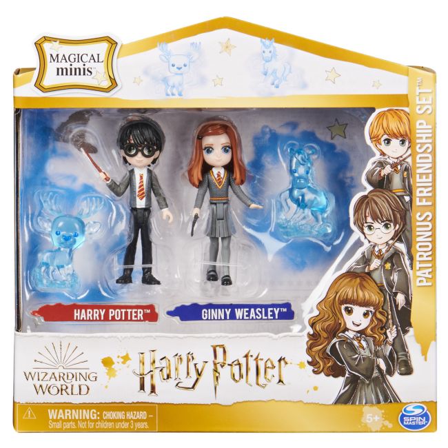 HARRY POTTER WIZARDING WORLD MAGICAL MINIS SET 2 FIGURINE HARRY POTTER SI GINNY WEASLEY VIV6063830