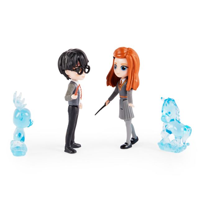 HARRY POTTER WIZARDING WORLD MAGICAL MINIS SET 2 FIGURINE HARRY POTTER SI GINNY WEASLEY VIV6063830