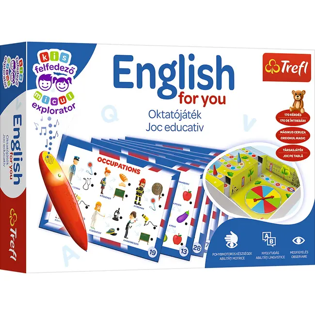 JOC EDUCATIV ENGLEZA PENTRU TINE CU CREION MAGIC VIV02102