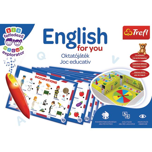 JOC EDUCATIV ENGLEZA PENTRU TINE CU CREION MAGIC VIV02102