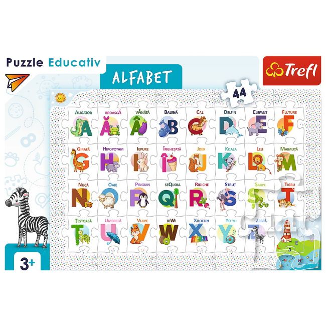 PUZZLE 44 EDUCATIONAL ALFABETUL VIV15576