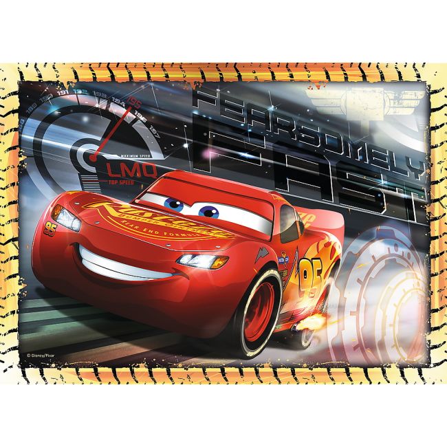 PUZZLE 4IN1 CARS - PE LOCURI, FITI FATA, START VIV34608