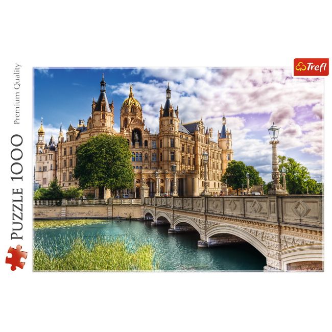 PUZZLE TREFL 1000 CASTELUL DE PE INSULA VIV10669