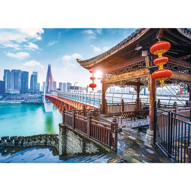 PUZZLE TREFL 1000 CHONGQPING CHINA VIV10721
