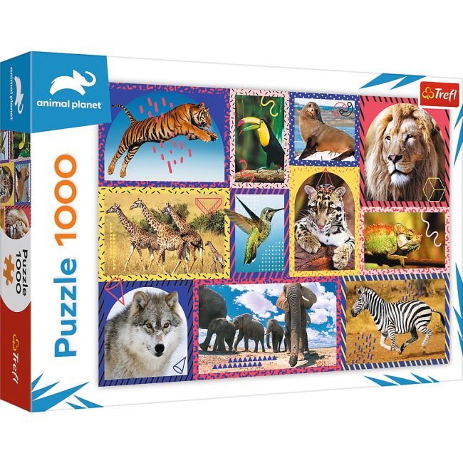 PUZZLE TREFL 1000 NATURA SALBATICA VIV10673
