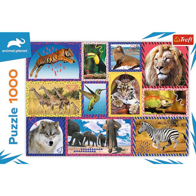 PUZZLE TREFL 1000 NATURA SALBATICA VIV10673