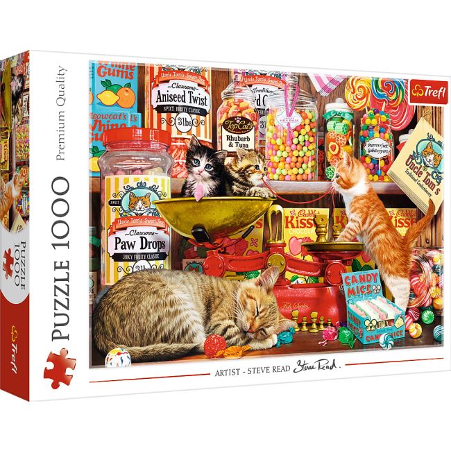 PUZZLE TREFL 1000 PISICI SI DULCIURI VIV10630
