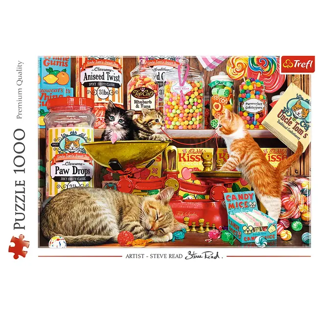 PUZZLE TREFL 1000 PISICI SI DULCIURI VIV10630