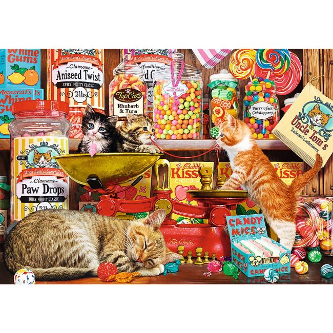 PUZZLE TREFL 1000 PISICI SI DULCIURI VIV10630