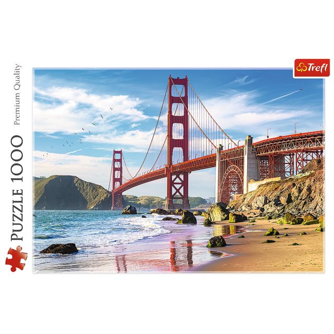 PUZZLE TREFL 1000 PODUL GOLDEN GATE SAN FRANCISCO VIV10722