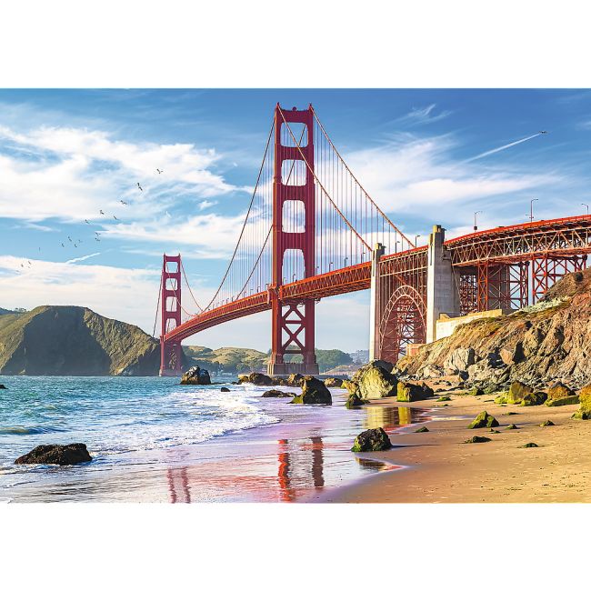PUZZLE TREFL 1000 PODUL GOLDEN GATE SAN FRANCISCO VIV10722