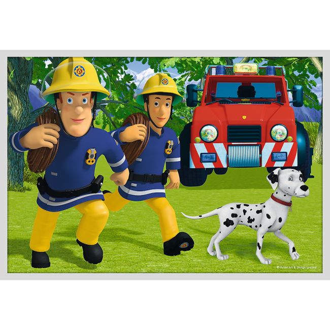 PUZZLE TREFL 10IN1 POMPIERUL SAM - SALVARILE POMPIERULUI SAM VIV90382