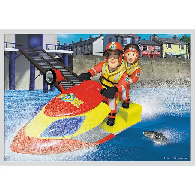 PUZZLE TREFL 10IN1 POMPIERUL SAM - SALVARILE POMPIERULUI SAM VIV90382