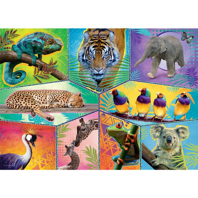 PUZZLE TREFL 200 ANIMAL PLANET O LUME EXOTICA VIV13280