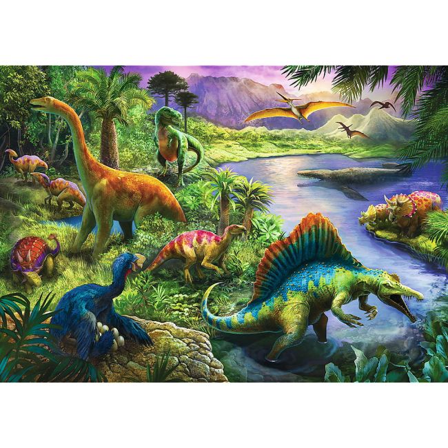 PUZZLE TREFL 200 LUMEA DINOZAURILOR VIV13281