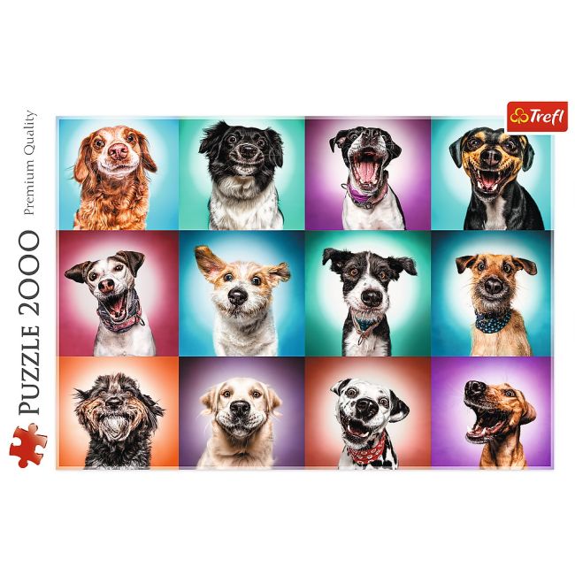 PUZZLE TREFL 2000 CATELUSII AMUZANTI VIV27119