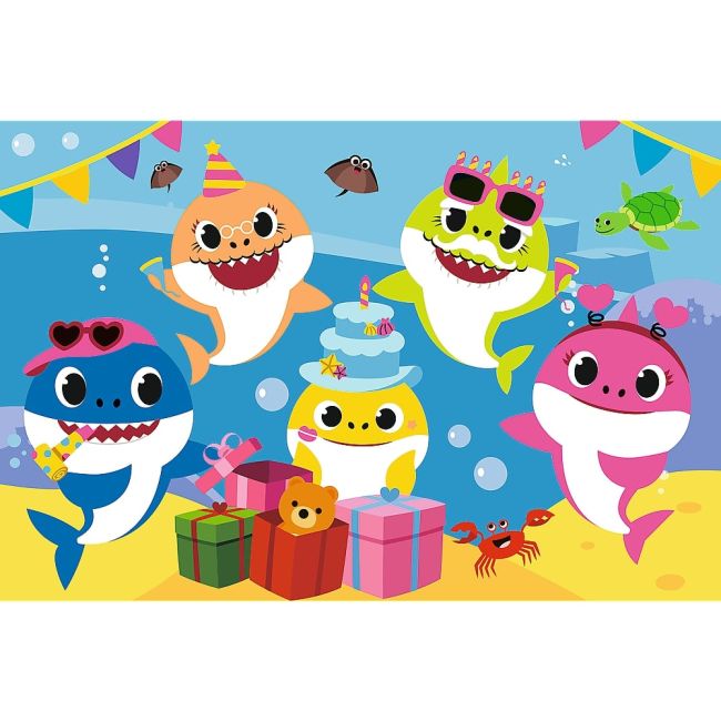 PUZZLE TREFL 24 MAXI HAPPY BABY SHARK VIV14337