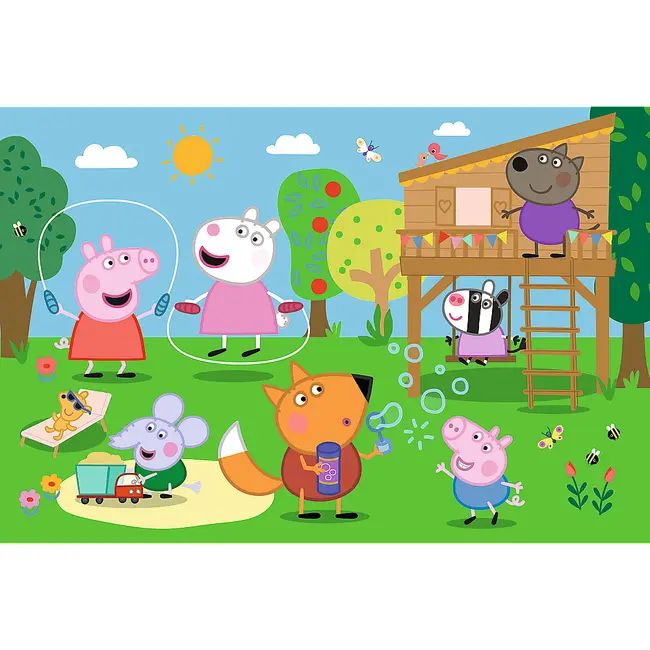 PUZZLE TREFL 24 MAXI PEPPA PIG DISTRACTIA DIN IARBA VIV14342