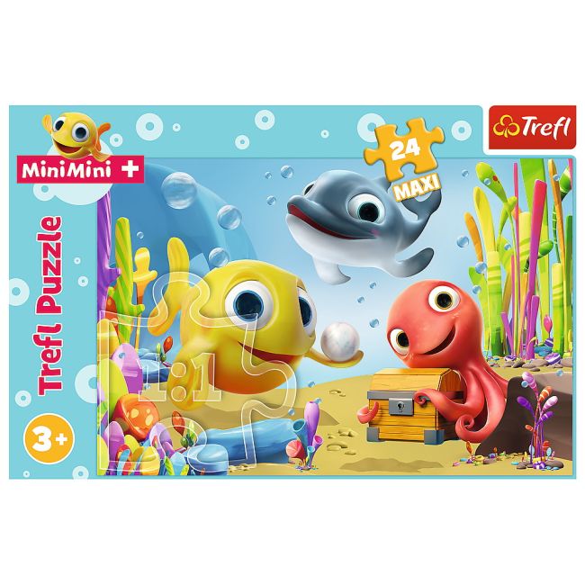 PUZZLE TREFL 24 MAXI PESTISORII FERICITI VIV14341