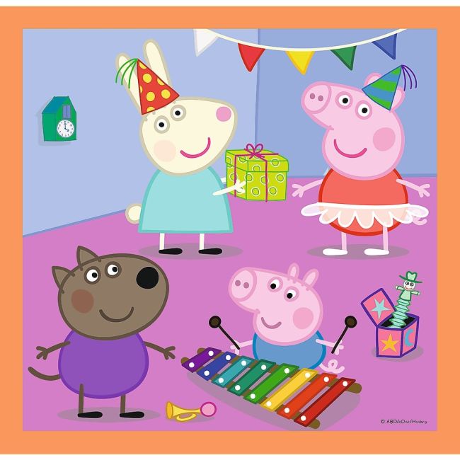 PUZZLE TREFL 3IN1 INVENTIVA PEPPA PIG VIV34852