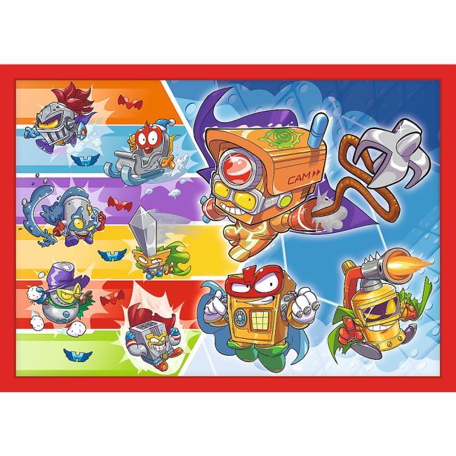 PUZZLE TREFL 4IN1  SPIONII SECRETI VIV34376