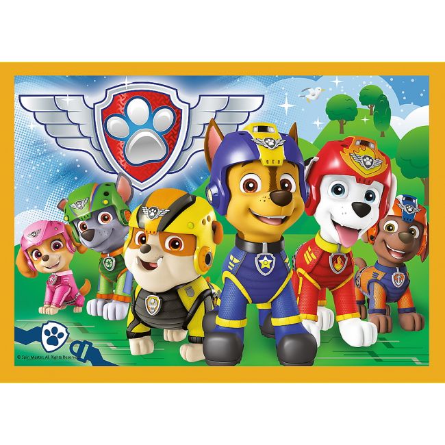 PUZZLE TREFL 4IN1 PATRULA CATELUSILOR - SARBATORILE VIV34395