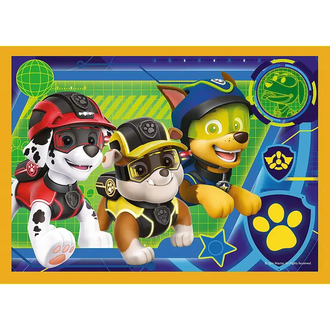 PUZZLE TREFL 4IN1 PATRULA CATELUSILOR - SARBATORILE VIV34395