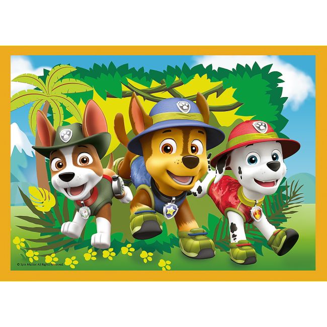 PUZZLE TREFL 4IN1 PATRULA CATELUSILOR - SARBATORILE VIV34395