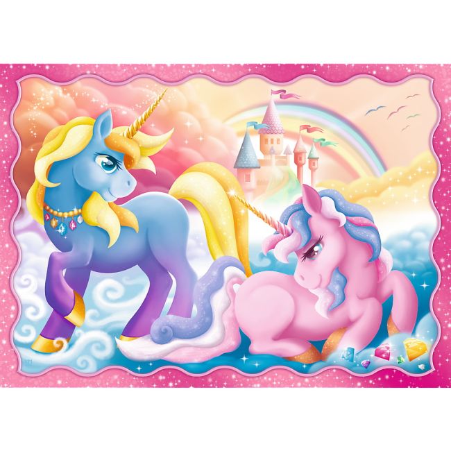 PUZZLE TREFL 4IN1 PATRULA UNICORNI SI MAGIE VIV34389