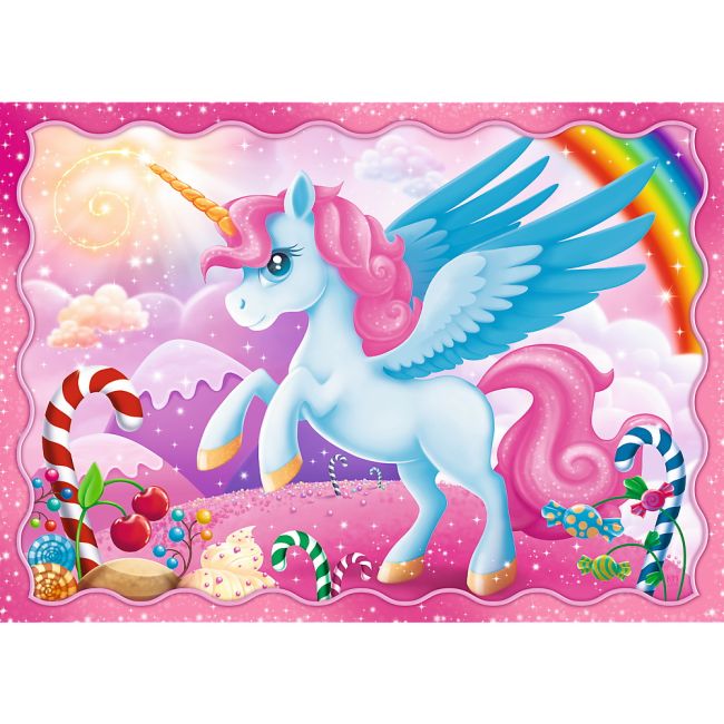PUZZLE TREFL 4IN1 PATRULA UNICORNI SI MAGIE VIV34389