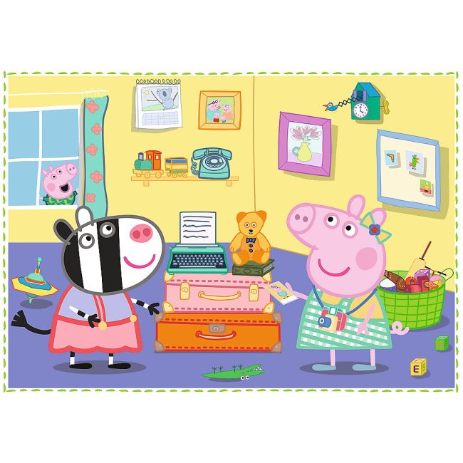 PUZZLE TREFL 4IN1 PEPPA PIG VIV34359