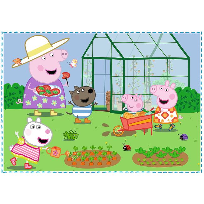 PUZZLE TREFL 4IN1 PEPPA PIG VIV34359